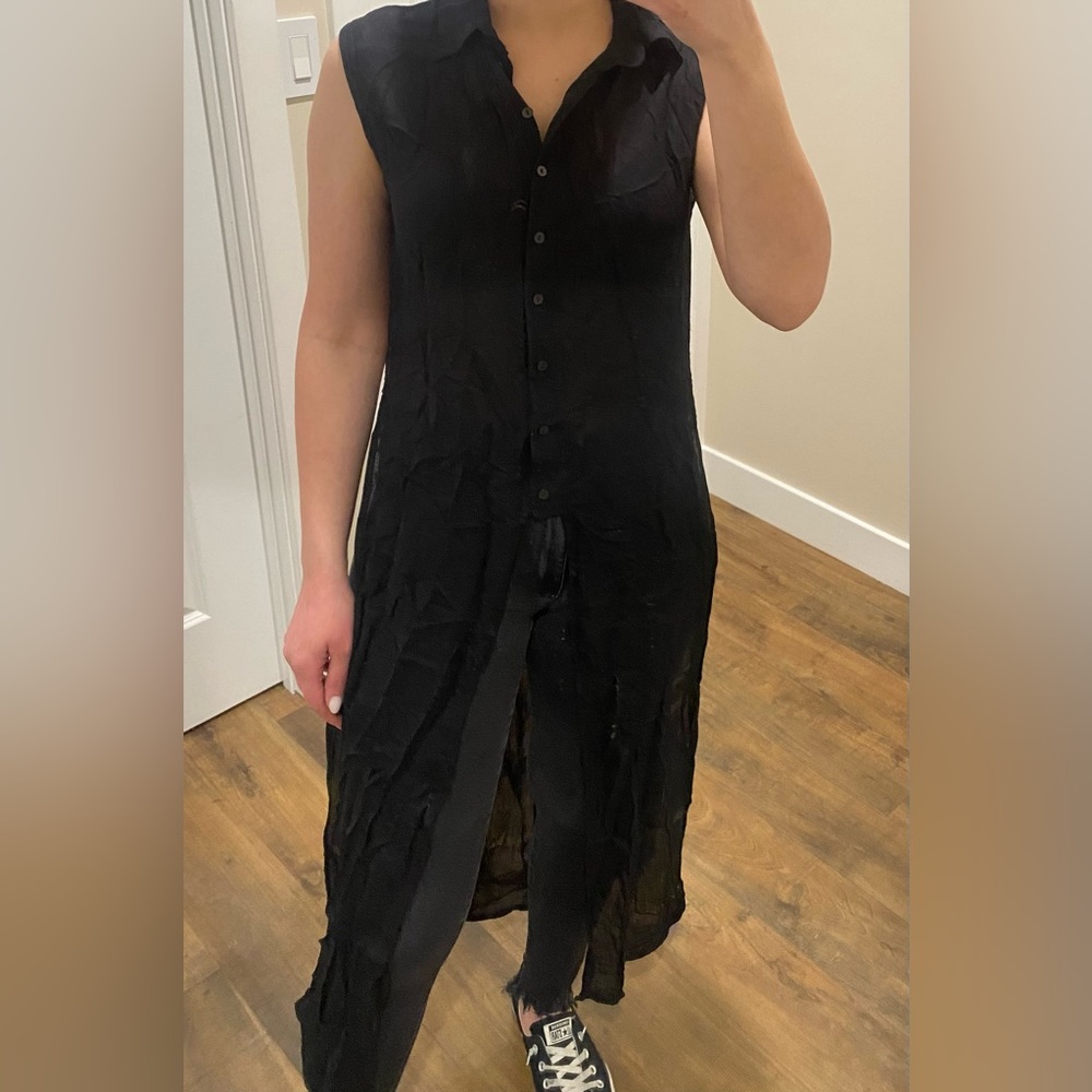 Zara Linen Blouse